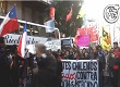 Marcha en Buenos Aires en repudio a la represión a estudiantes chilenos