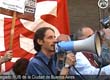 Escrache a la UIA en solidaridad con los trabajadores de Terrabusi