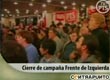 Cierre de campaña del Frente de Izquierda